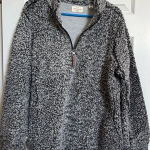 Weatherproof Charcoal 1/2 Zip Sherpa